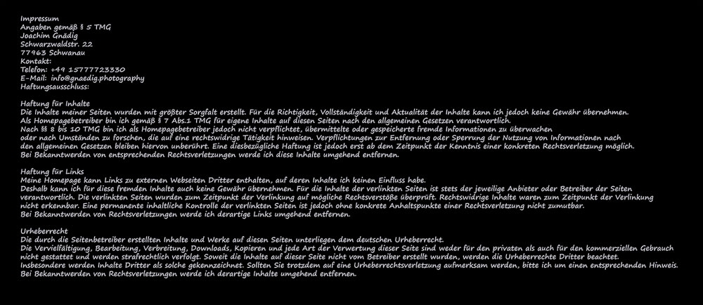 Impressum